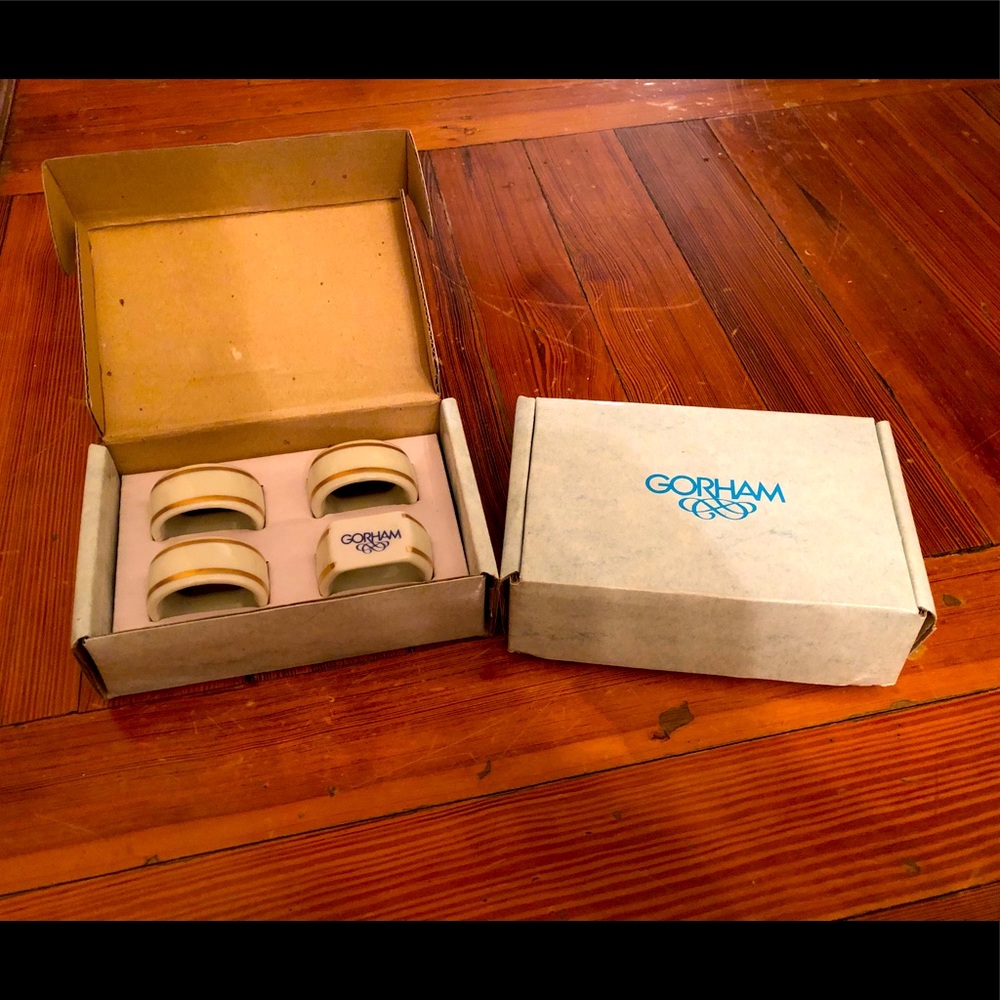 Gorham napkin rings